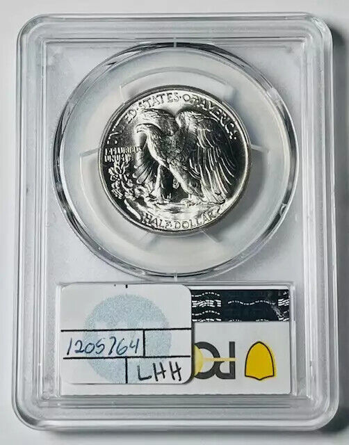 1944 P Walking Liberty Half Dollar PCGS MS-66 White coin!