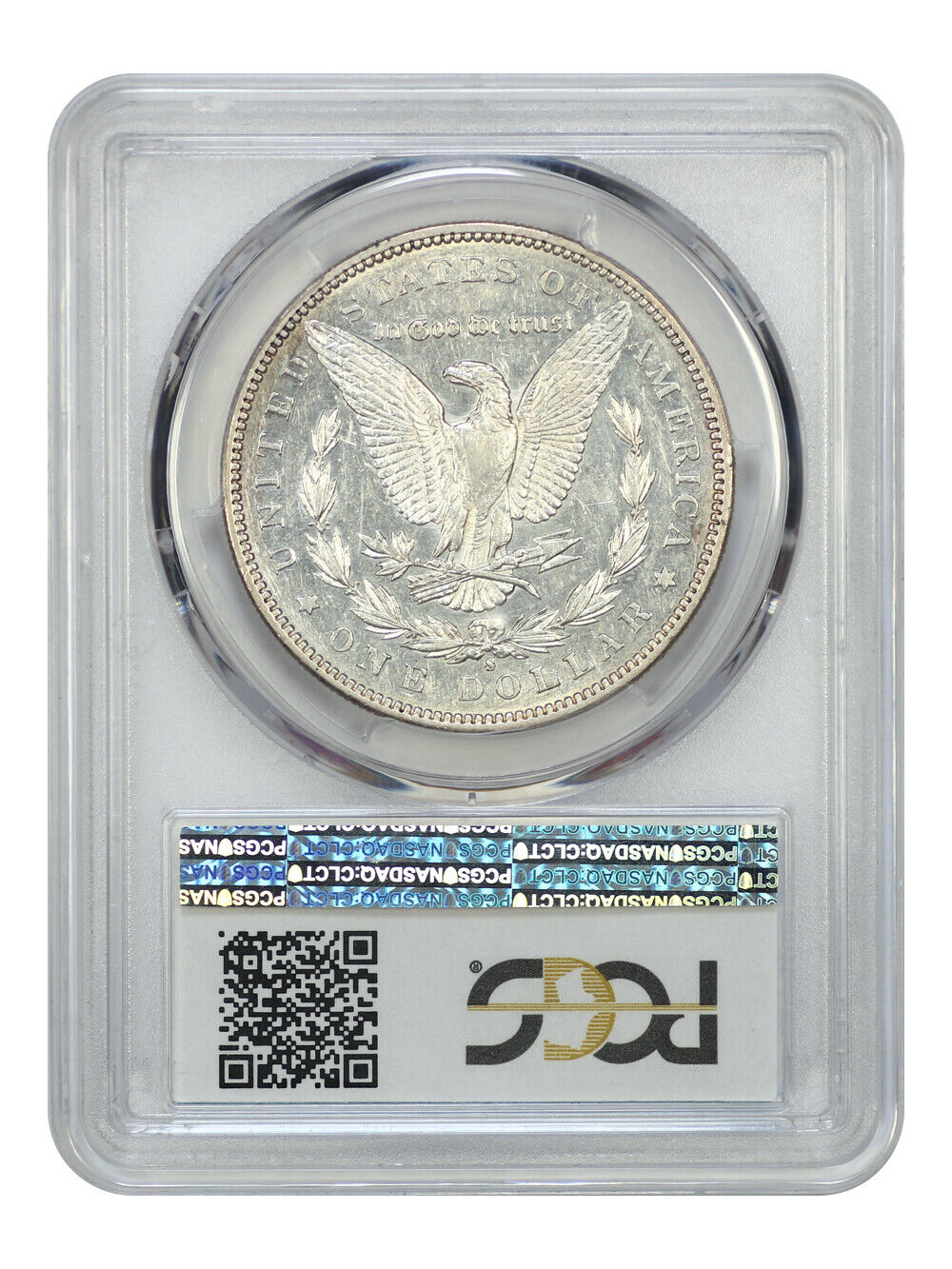 1892-S $1 PCGS AU53 - Morgan Dollar - Key Date Morgan Dollar