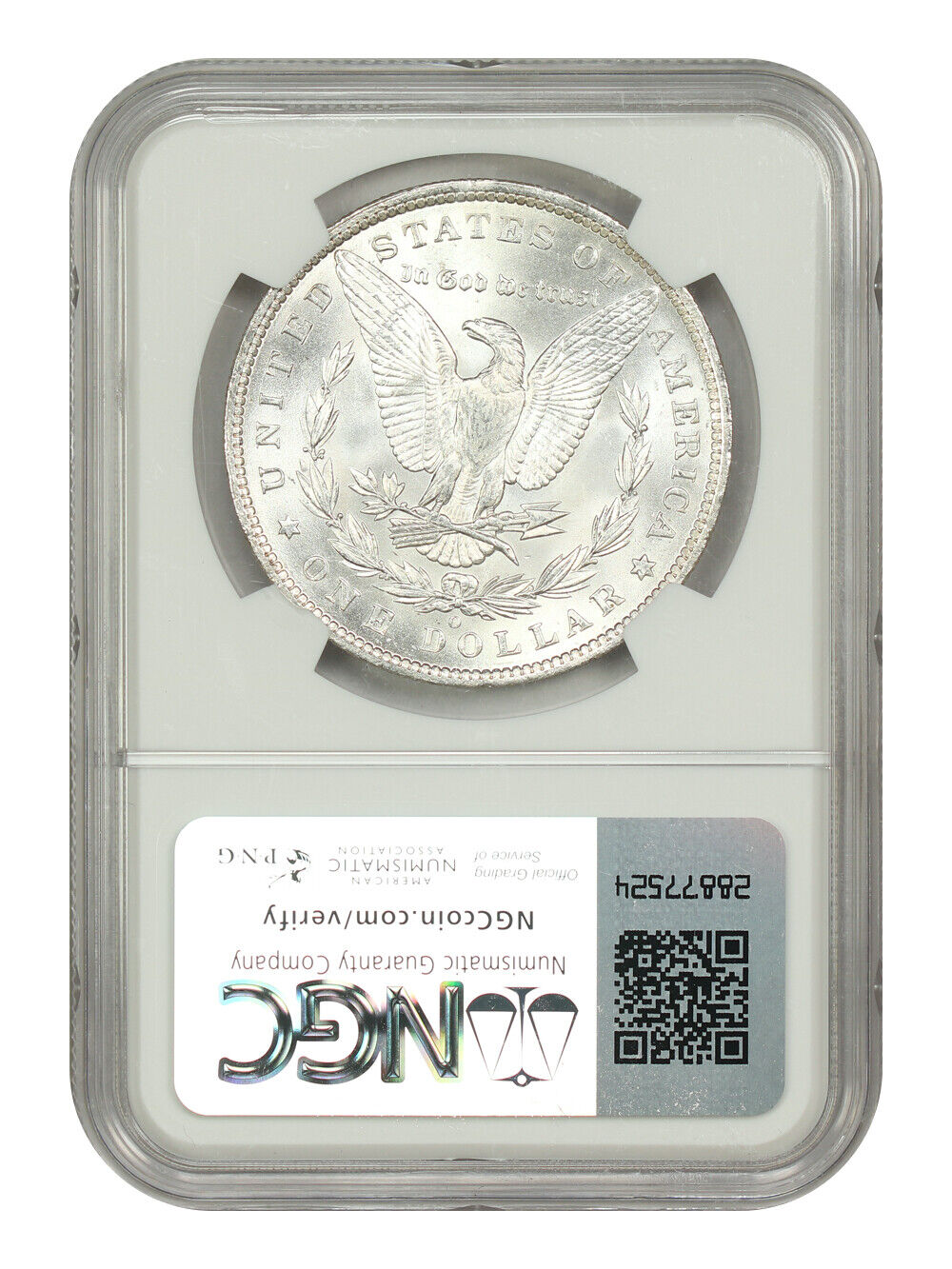 1885-O $1 NGC MS67 - Morgan Dollar