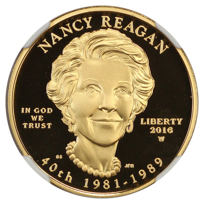 2016-W $10 Nancy Reagan NGC PR70DCAM - First Spouses