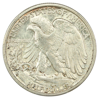 1929-S 50C PCGS AU50 - Walking Liberty Half Dollar