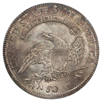 1807 50C PCGS MS63 (Capped, Small Stars) ex: D.L. Hansen