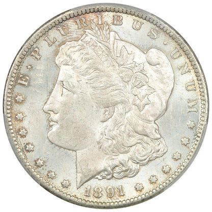 1891-CC $1 PCGS/CAC MS61 - Morgan Dollar - Scarce Date