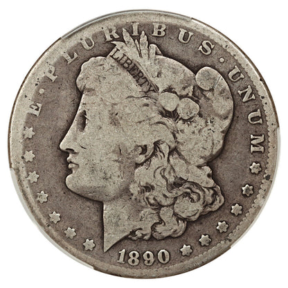 1890-CC $1 CACG AG03 - Morgan Dollar - Popular, Scarce Carson City Morgan