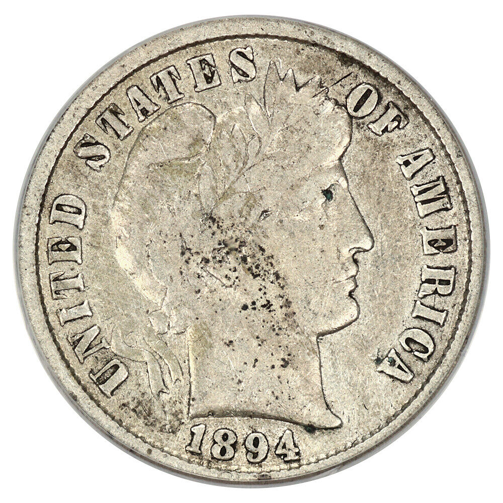 1894 10C PCGS F12