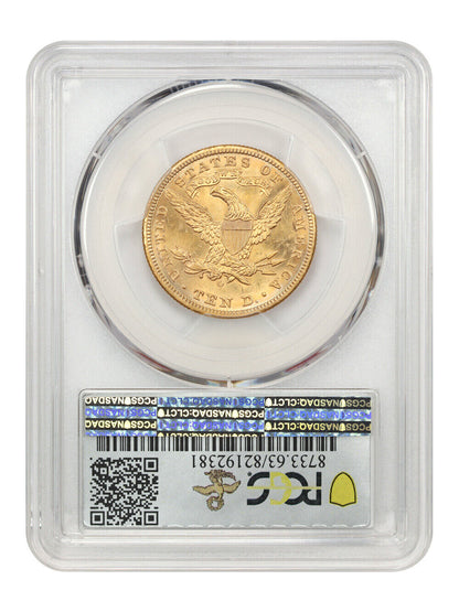 1895-O $10 PCGS MS63 ex: D.L. Hansen