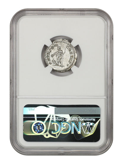 Ancient Roman: Sept. Severus (AD 193-211) AR Denarius NGC Choice VF