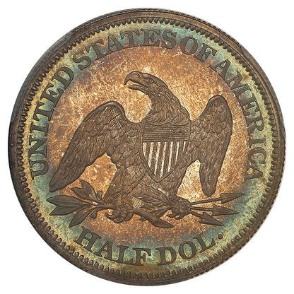 1862 50C PCGS PR65 ex: D.L. Hansen