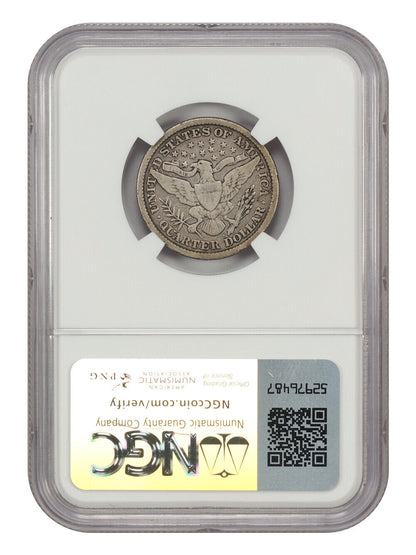 1897-S 25C NGC VG10 - Barber Quarter