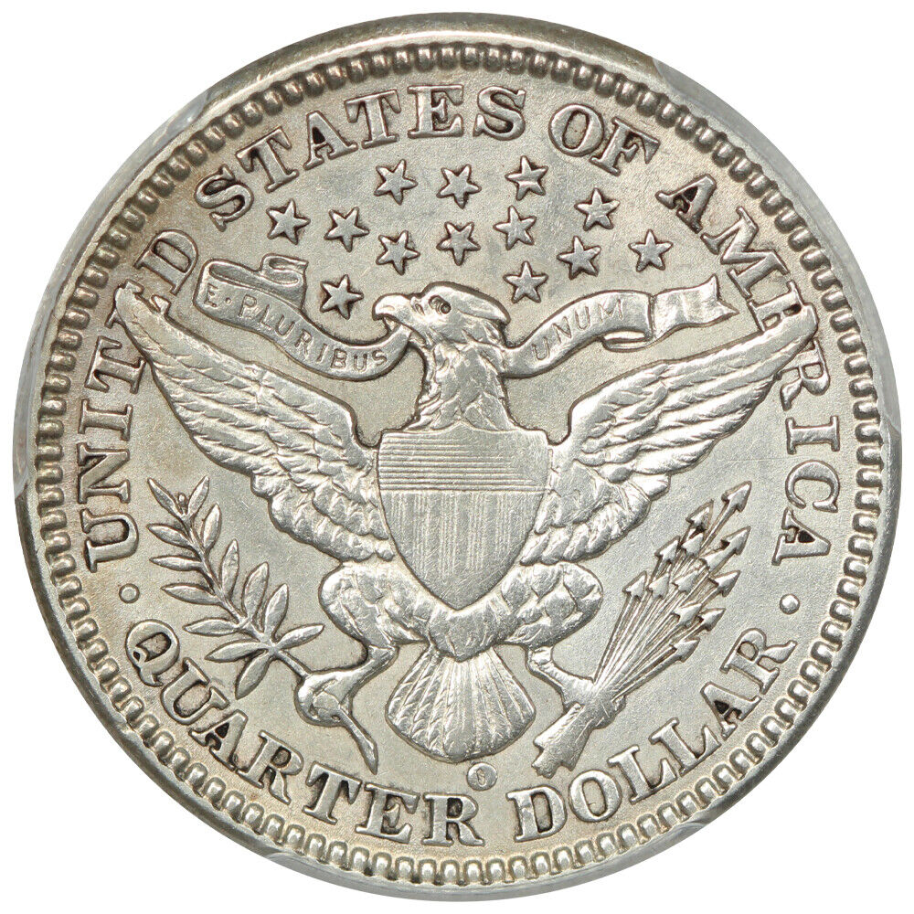 1901-O 25C PCGS AU55 ex: D.L. Hansen