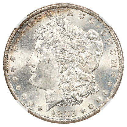 1883-CC $1 NGC MS65 - Morgan Dollar