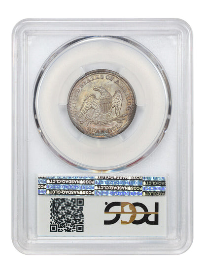 1852 25C PCGS MS65 ex: D.L. Hansen