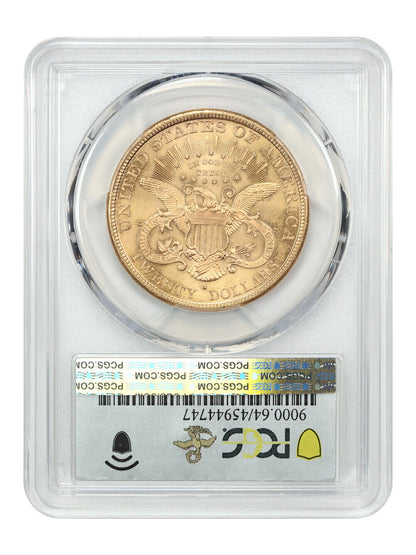 1883-S $20 PCGS MS64 ex: D.L. Hansen