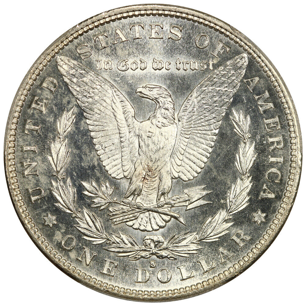 1882-S $1 PCGS MS66 DMPL ex: D.L. Hansen