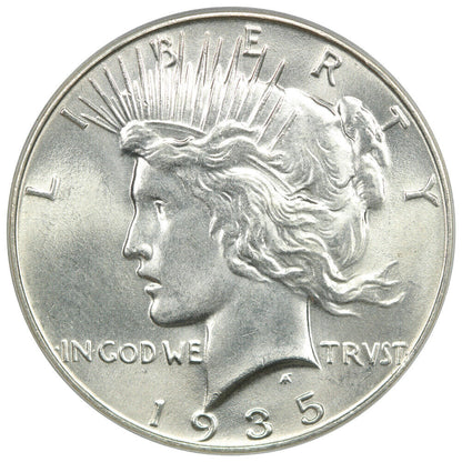 1935 $1 PCGS MS66 - Peace Dollar