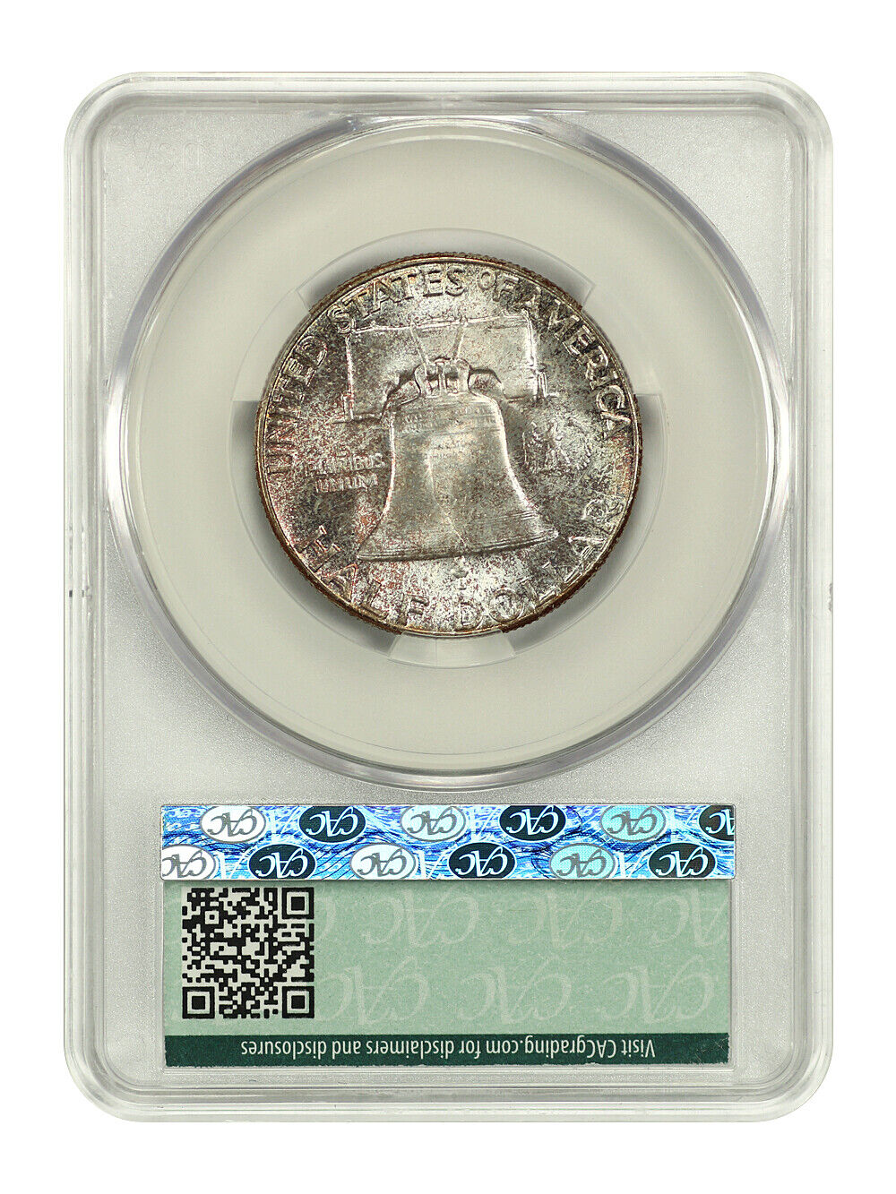 1958 50C CACG MS65 - Franklin Half Dollar