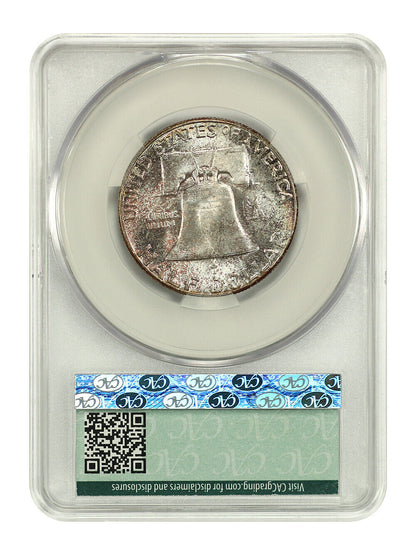 1958 50C CACG MS65 - Franklin Half Dollar