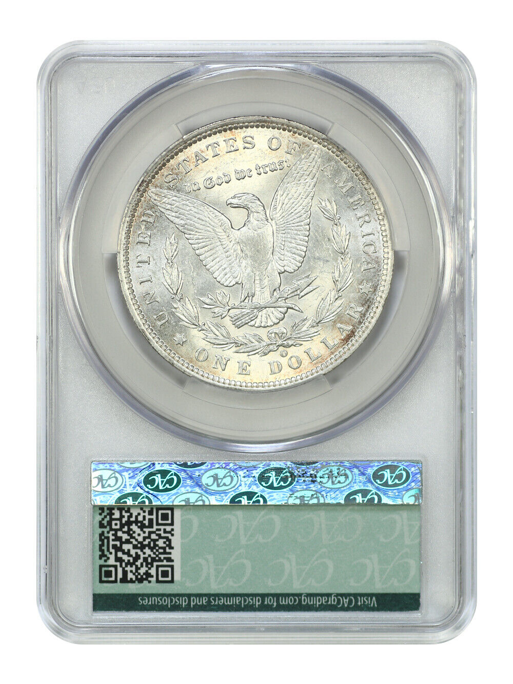 1891-O $1 CACG AU53 - Morgan Dollar