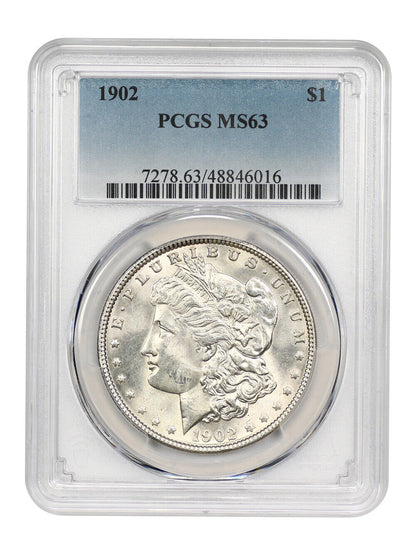 1902 $1 PCGS MS63