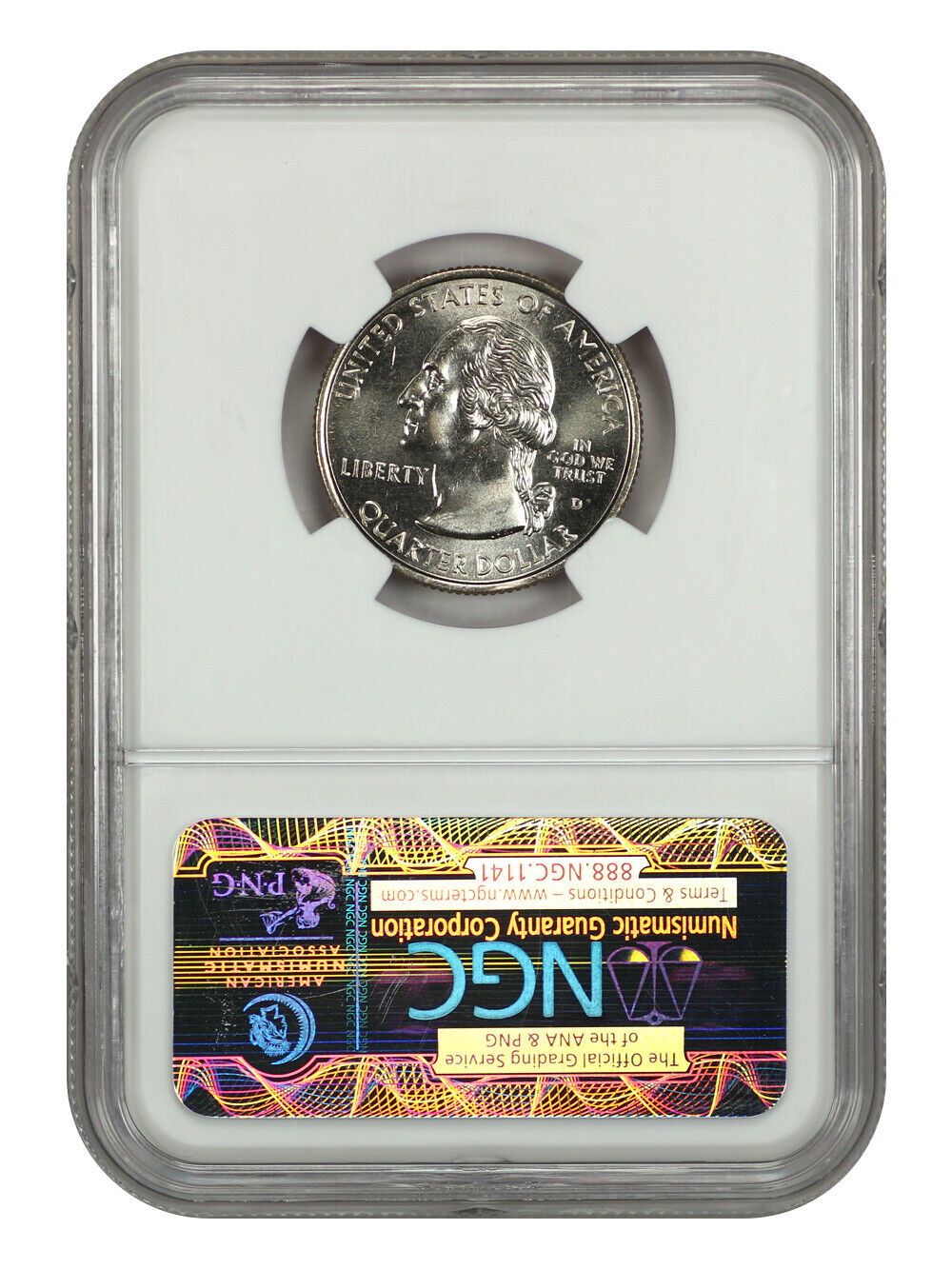 1999-D 25C Pennsylvania NGC MS67 - Washington 50 States Quarters