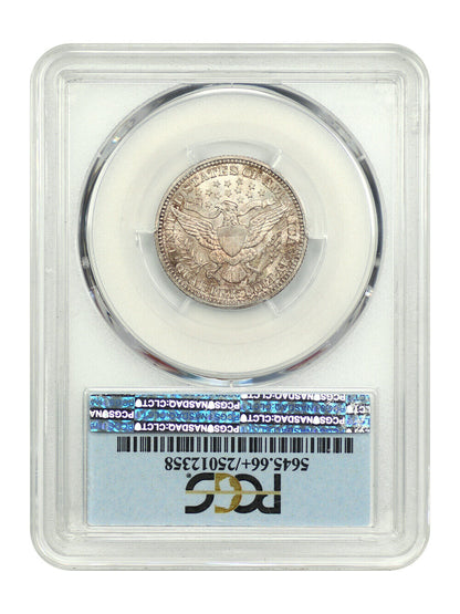 1907 25C PCGS/CAC MS66+