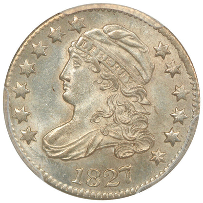 1827 10C PCGS MS64 ex: D.L. Hansen