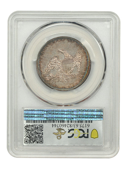 1836 50C PCGS MS63 (Reeded Edge) ex: D.L. Hansen