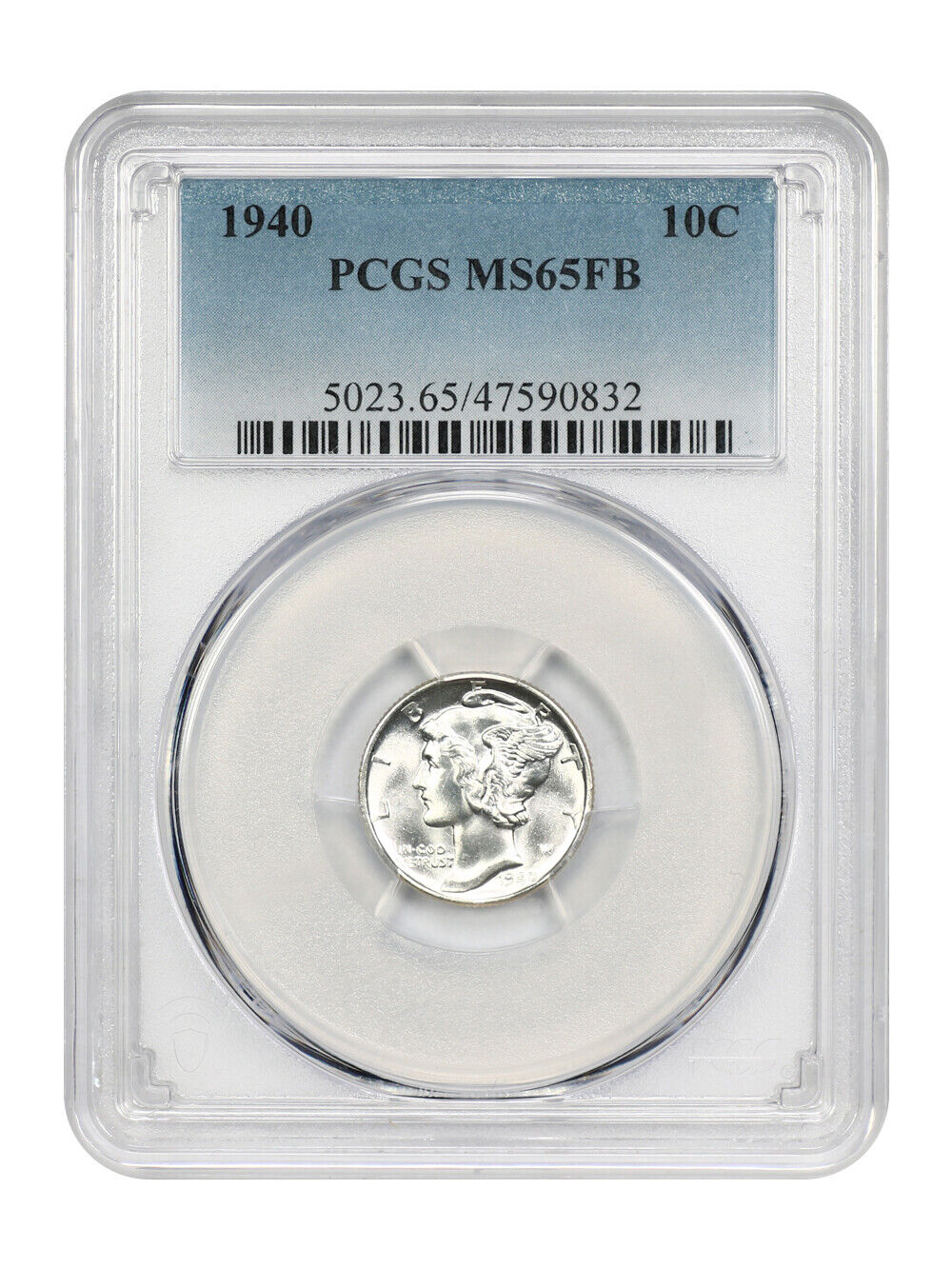 1940 10C PCGS MS65FB