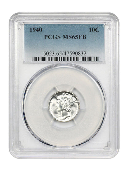 1940 10C PCGS MS65FB