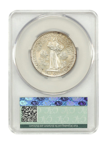 1937 50C Roanoke CACG MS67+ - Classic Silver Commemorative - Popular Commem