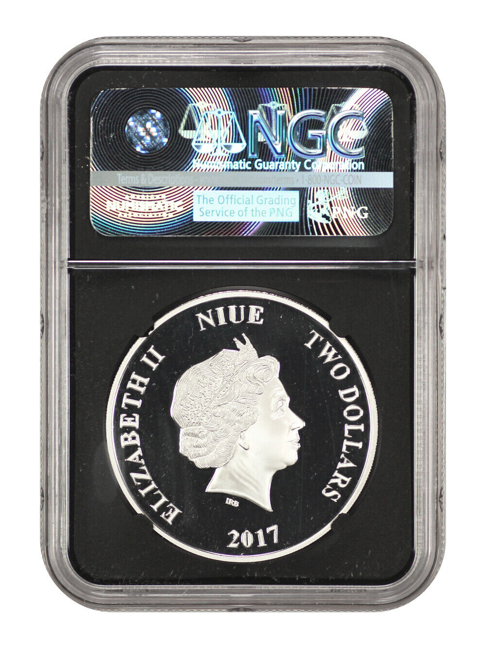 Niue: 2017 Star Wars Luke Skywalker $2 NGC Gem Proof (One of First 2000 Struck)