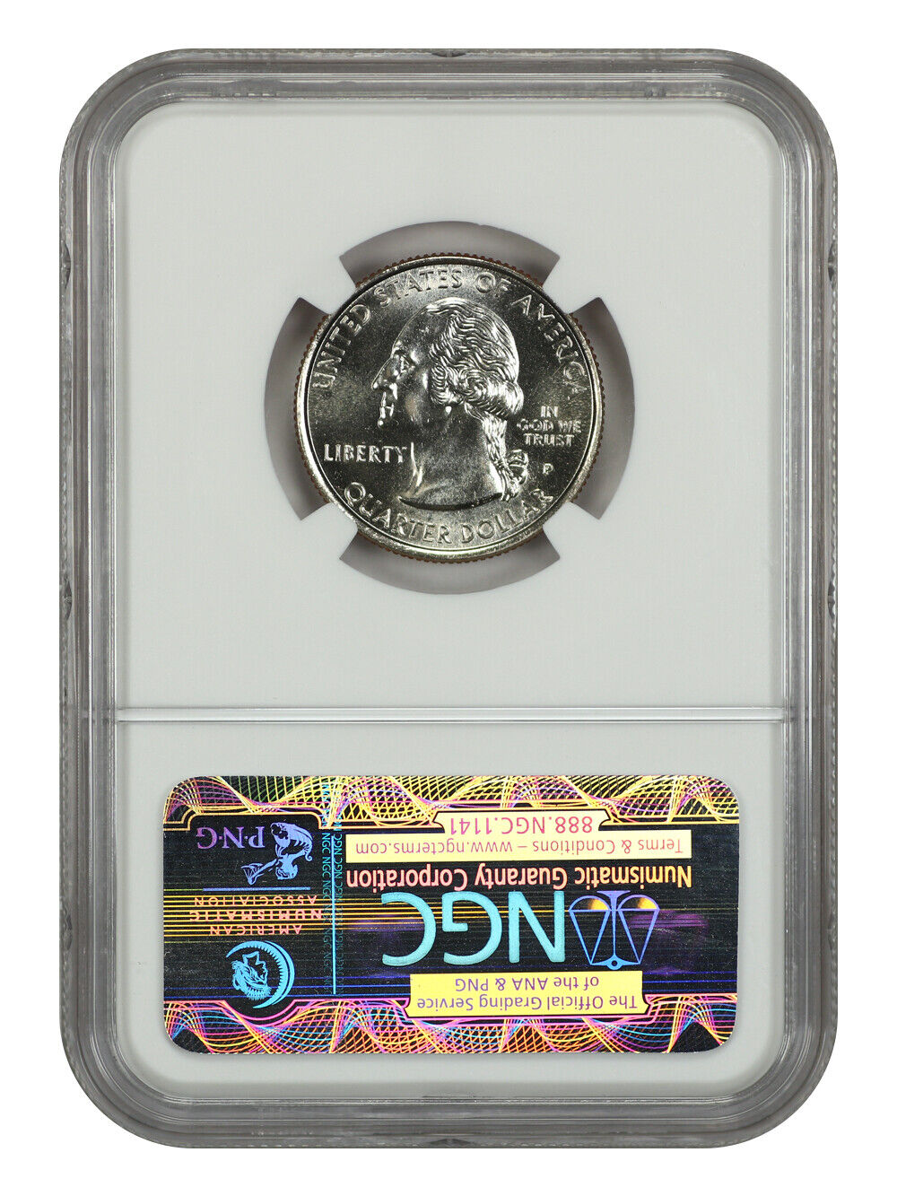 1999-P 25C Pennsylvania NGC MS68 - Washington 50 States Quarters