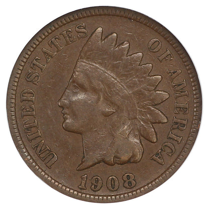 1908-S 1C NGC VF20 - Indian Cent