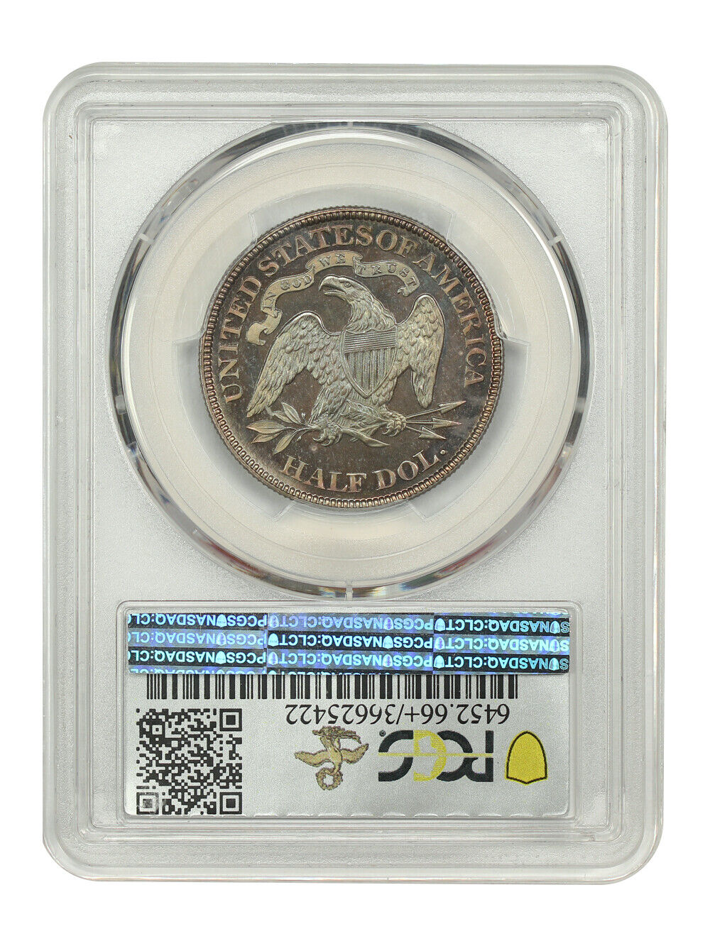 1891 50C PCGS/CAC PR66+ ex: D.L. Hansen