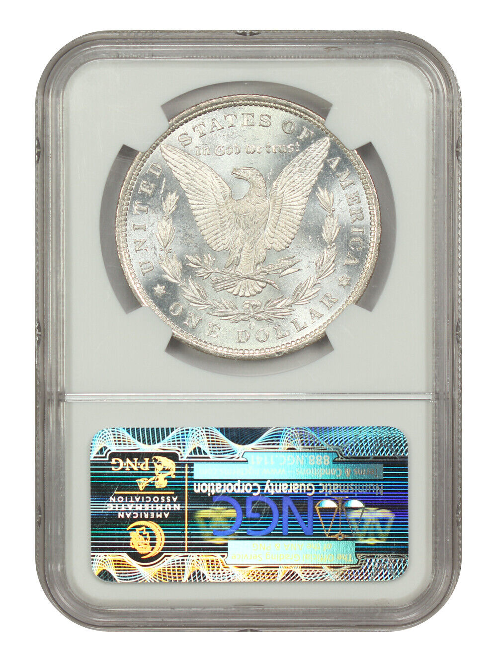 1879-O $1 NGC MS63+ - Morgan Dollar