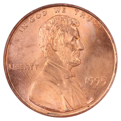 1995 1C NGC MS68RD (Doubled Die Obverse) - Lincoln Cent (Modern) - Popular DDO