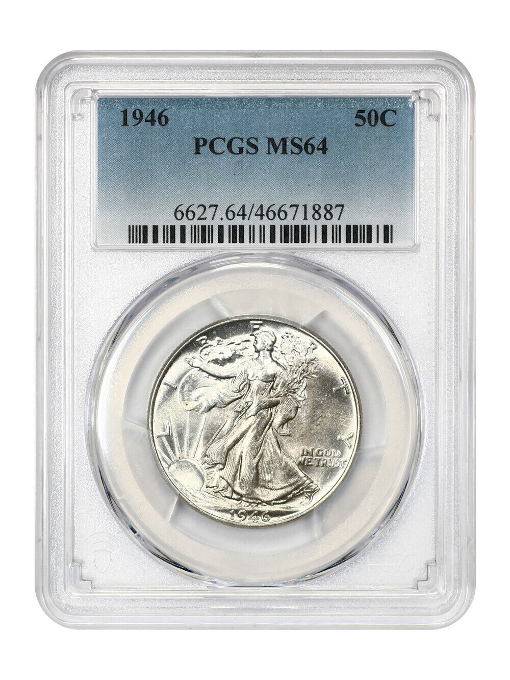 1946 50C PCGS MS64