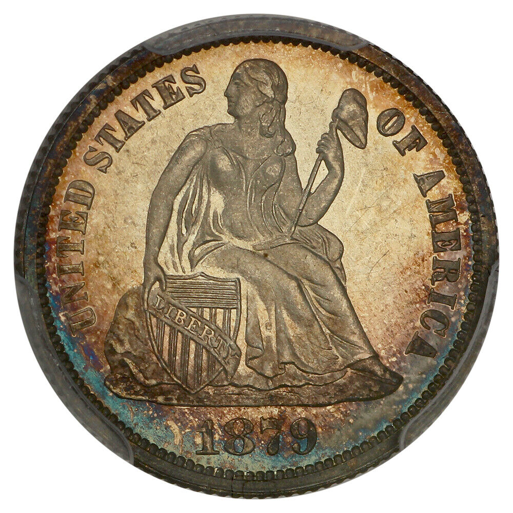 1879 10C PCGS PR67CAM ex: D.L. Hansen