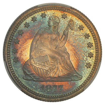 1877 25C CACG PR67CAM ex: D.L. Hansen/Bruce Scher - Liberty Seated Quarter