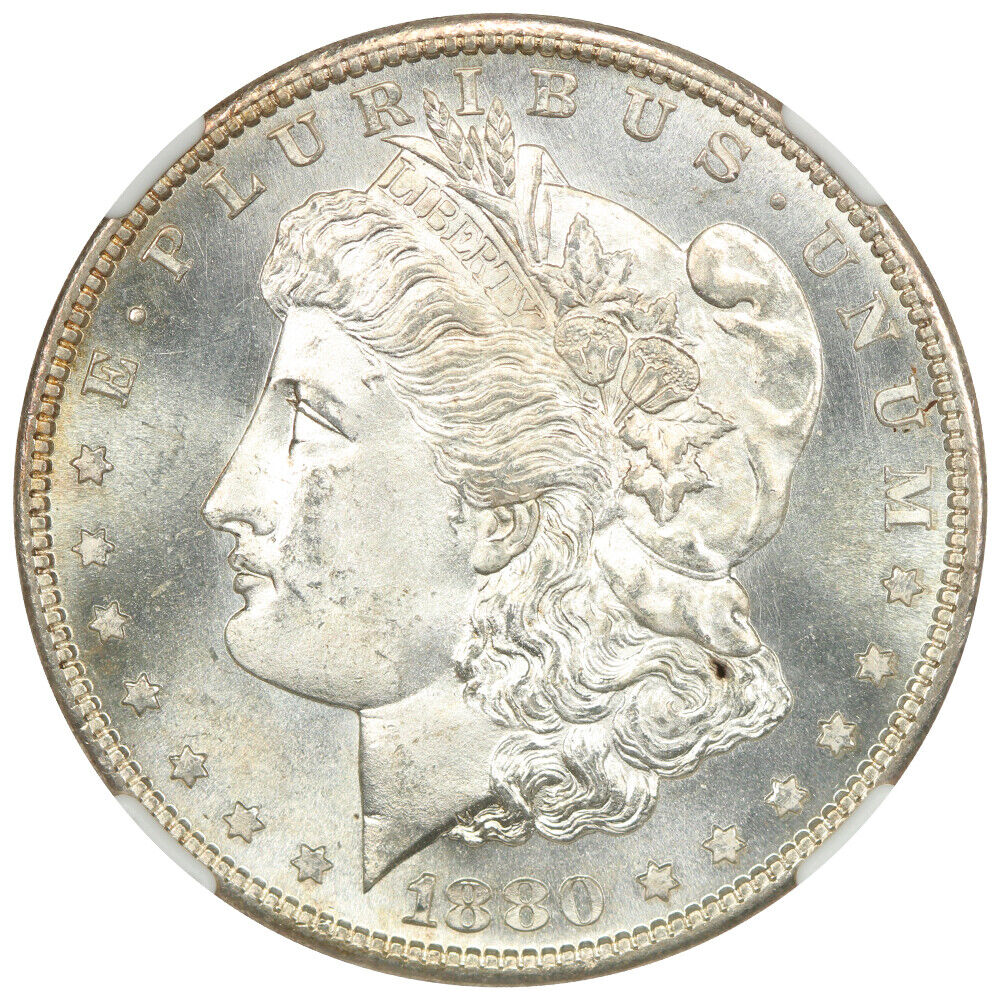 1880-S $1 NGC MS67+ - Morgan Dollar