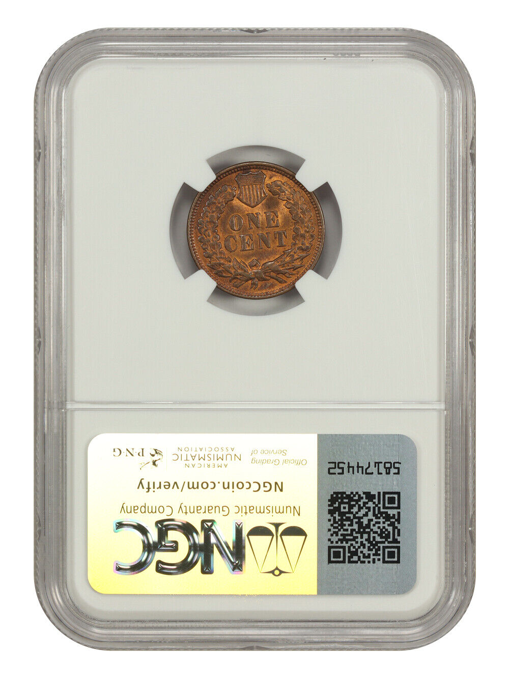 1908 1C NGC MS63RB - Indian Cent