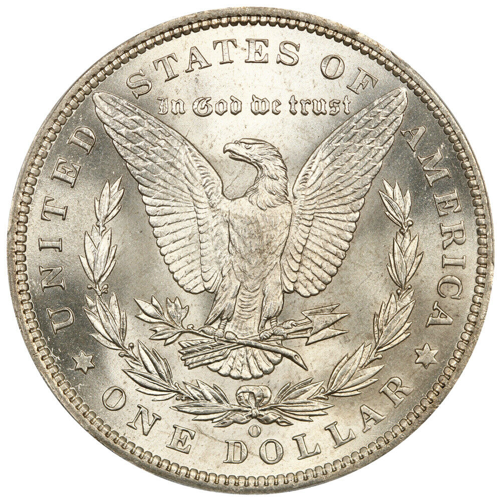 1897-O $1 PCGS MS65+ ex: Vanderbilt/D.L. Hansen