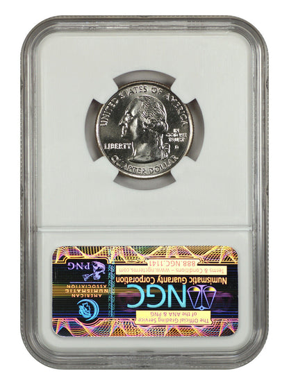 2008-D 25C Oklahoma NGC MS68 - Washington 50 States Quarters