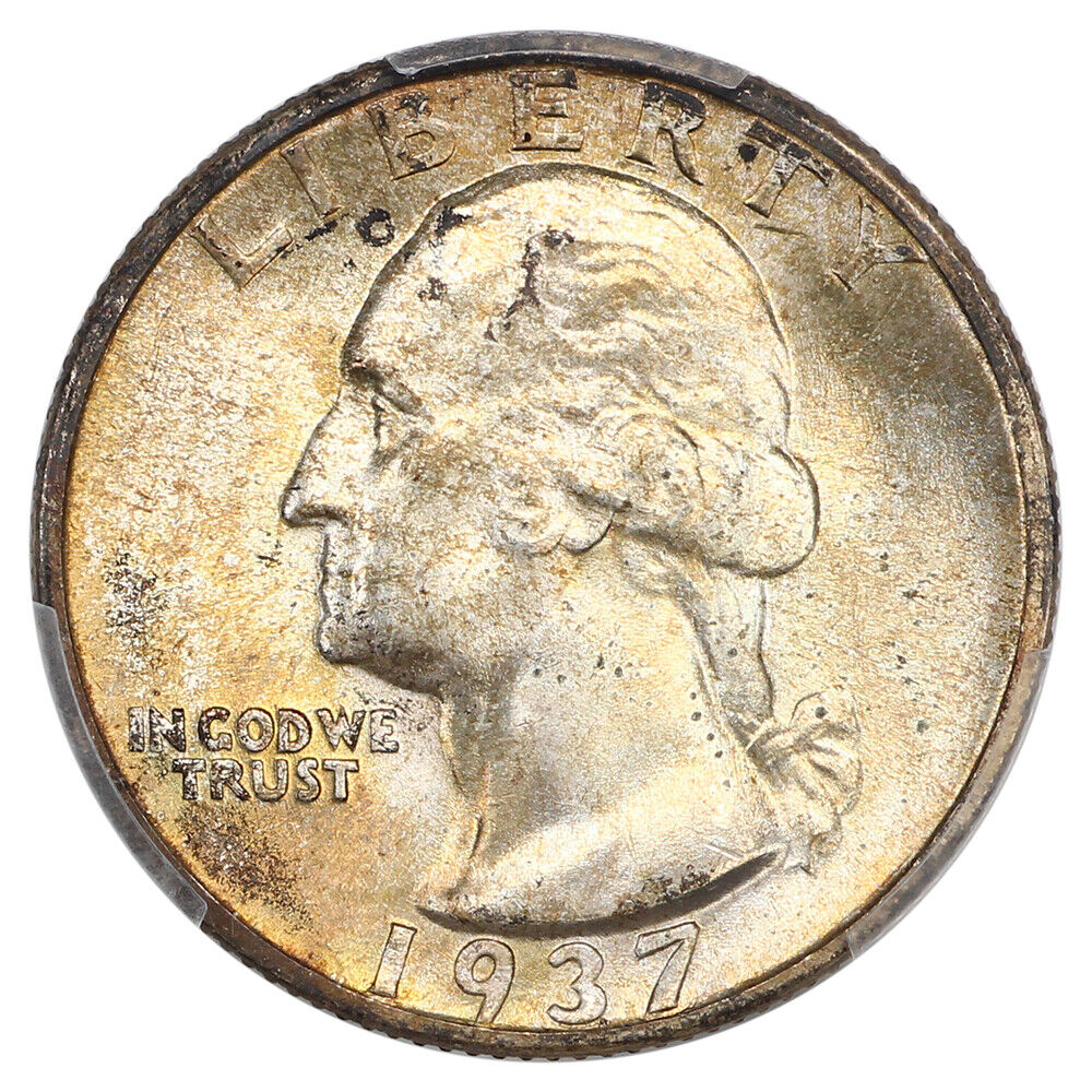 1937-D 25C PCGS MS67