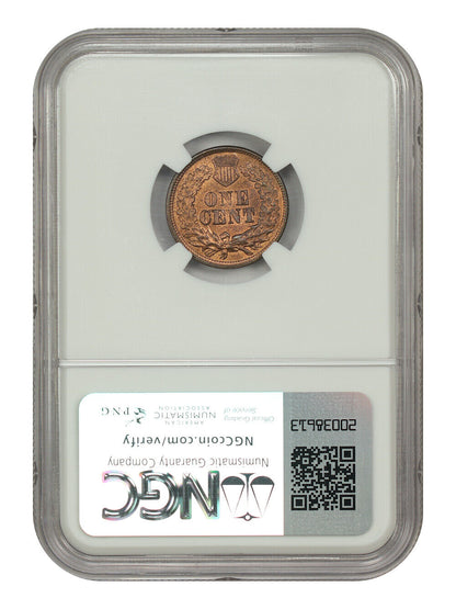 1864 1C Bronze NGC MS66RB - Indian Cent