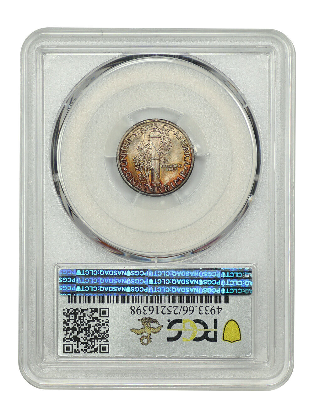 1920-S 10C PCGS MS66FB ex: D.L. Hansen