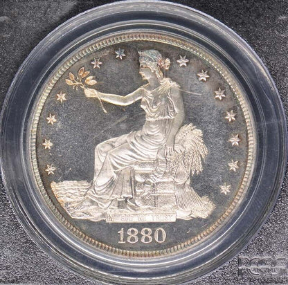 1880 T$1 Trade Dollar PCGS PR66CAM (CAC)