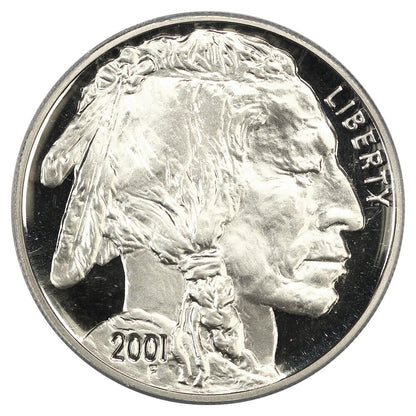 2001-P $1 Buffalo PCGS PR70DCAM - $1 (Silver)