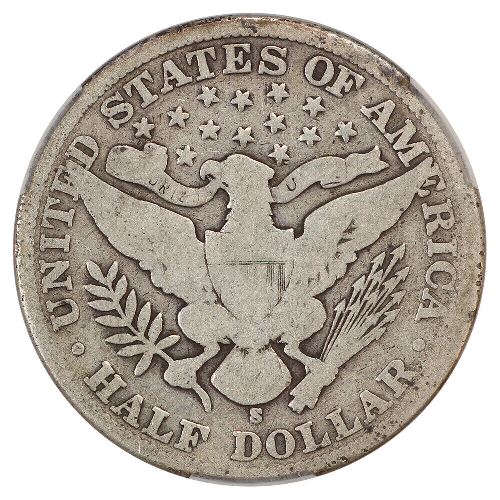 1904-S 50C CACG Good 04 - Barber Half Dollar