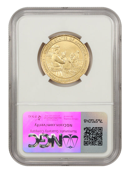 2011-W $10 Lucy Hayes NGC MS70